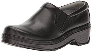 leather nursing clog