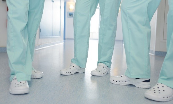 Why are nursing shoes white 