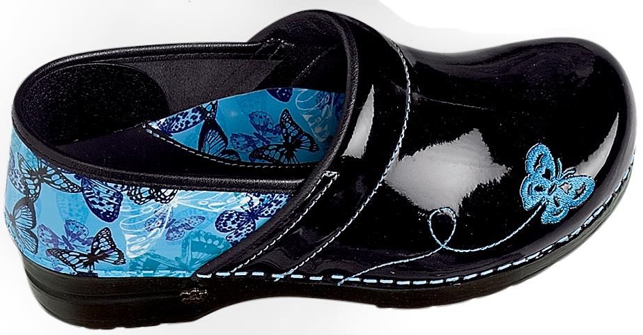 Nursing Shoes - Koi by Sanita Haley Blue Professional Clog | Koi ...