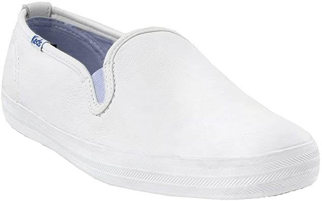 Amazon.com | Keds Women's Champion Leather Slip on Sneaker ...