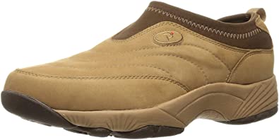 Amazon.com | Propet Women's W3851 Wash & Wear Slip-On, Mushroom Nubuck, 7.5 X (US Women's 7.5 EE) | Walking