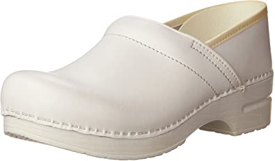 Amazon.com | Dansko Women's White Professional Box 39 2A(N) EU | Mules &  Clogs