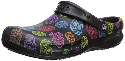 Crocs Men&#39;s and Women&#39;s Bistro Graphic Clog | Slip Resistant Work Shoe | Great Nursing or Chef Shoe #Mules &amp; Clogs, #Shoes, #Wo… | Chef shoes, Work shoes, Crocs men