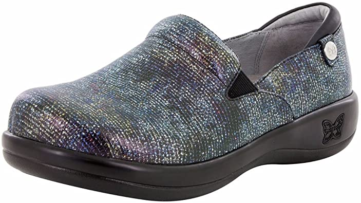 Amazon.com | Alegria&quot;Keli&quot; Slip-On Shoe- Glimmer Glam- 42 (11.5-12 US) | Mules &amp; Clogs