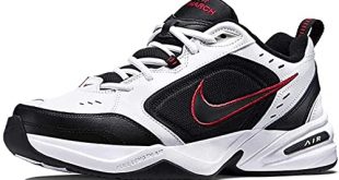 Buy Nike Men's Air Monarch Iv (4E) Training Shoe, White/Black, Size 9.5 at  Amazon.in