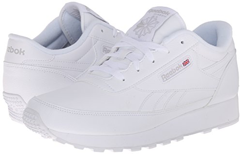 Reebok Women&#39;s Classic Renaissance Sneaker, White/Steel, 6 M US | Pricepulse