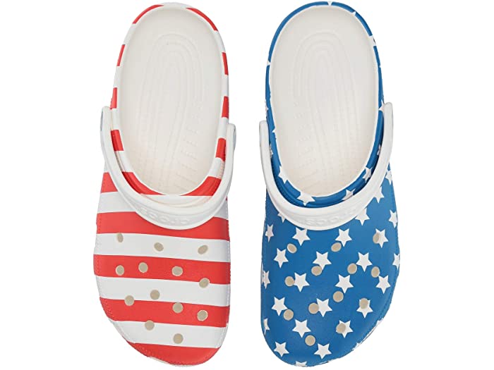 Crocs Classic American Flag Clog | Zappos.com