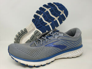 Brooks Men&#39;s Ghost 12 Running Shoe, Grey/Alloy/Blue, 12 D(M) US | eBay