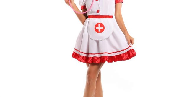Women Nurse Costume Sexy Set, Women's Schoolgirl Roleplay Outfit, Hear –  Lollipop Costume Inc