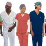 Why do nurses wear scrubs?