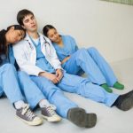 Can doctors sleep at hospital?