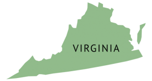 Virginia State Plain Map Transparent PNG & SVG Vector